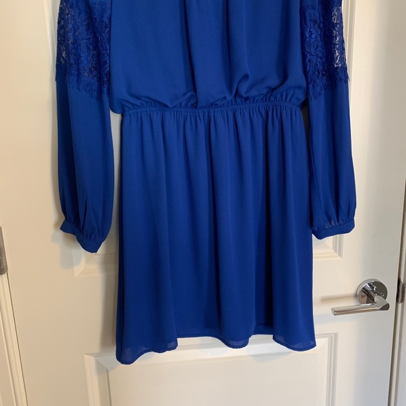 💙 EXPRESS 💙 Blue Dress - Picture 3 of 5